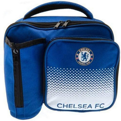 Chelsea Fc Fade Lunch Bag Blue/white (One Size) from B&Q