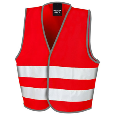 B&Q Result Childrens/Kids Enhanced Hi-Vis Vest