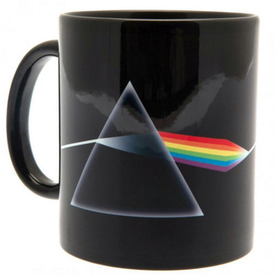 B&Q Pink/Dark/Black Floyd Side Of The Moon Mug (One ) 313Ml