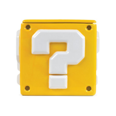 Super Mario Unisex Yellow Question Mark Drative Jar In - Image 3