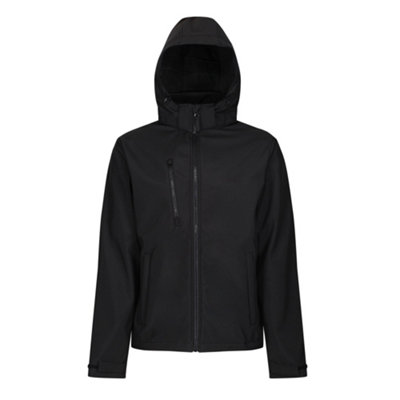  - Regatta Professional Mens 3 Layer Membrane Soft Shell Jacket Black (M)