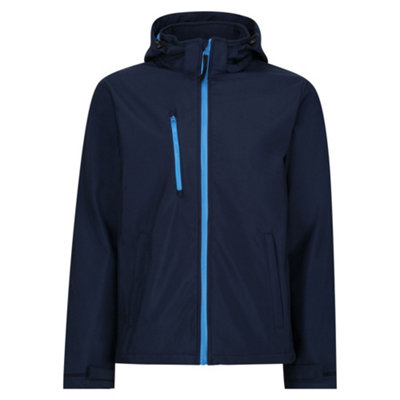  - Regatta Professional Mens 3 Layer Membrane Soft Shell Jacket Navy/french Blue (M)