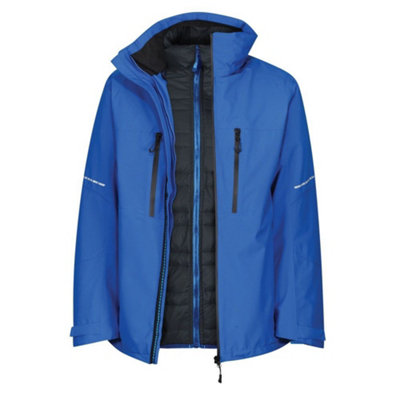 Regatta Men's Blue/Black Professional Jacket - Oxford - L - Oxford - 100% Polyester - Image 3