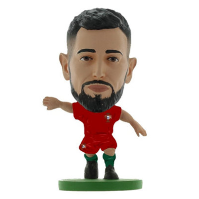 Portugal Bruno Fernandes Soccerstarz Figurine Red (One Size) from B&Q