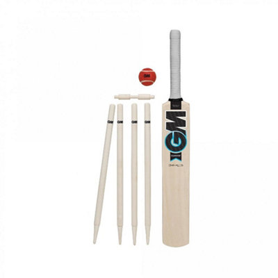  - Gunn And Moore Diamond Cricket Set Cream/red/blue (3)