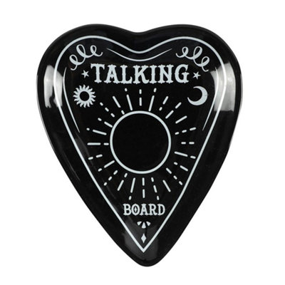 Something Different Planchette Trinket Dish Black (One Size) from B&Q