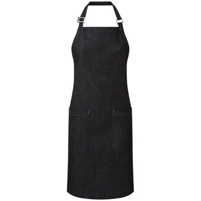  - Premier Organic Cotton Full Apron Indigo Denim (One Size)