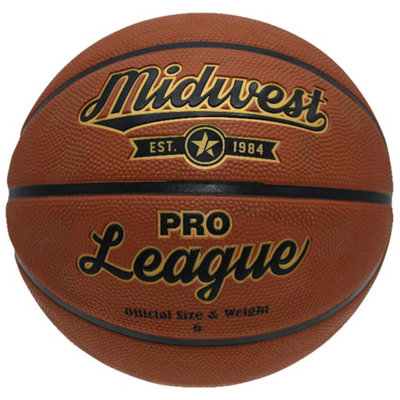 Midwest Unisex Tan Pro League Basketball 6 In - Image 3