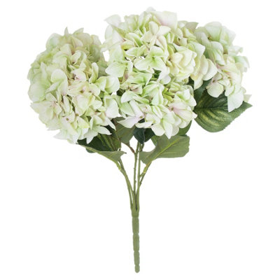 Hill Interiors Shabby Hydrangea Bouquet Artificial Flower (One Size) Green