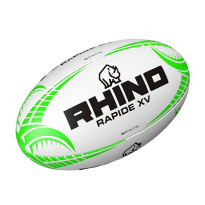B&Q -  Rapide Xv Rugby Ball White (5)