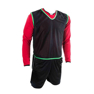  - Precision Childrens/kids Mesh Training Bib Black (10-14 Years)