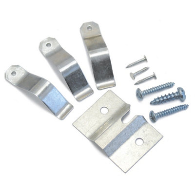 Harrows Dartboard Bracket Light Steel (One Size) from B&Q