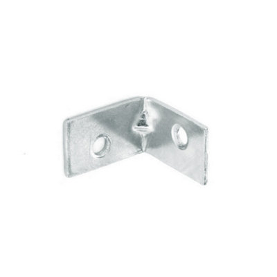 Securit Corner Brace (Pack Of 4) Silver (50mm) from B&Q