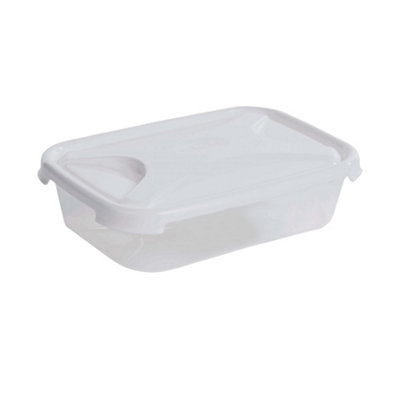 Wham Rectangular Food Container White (4.5L) from B&Q