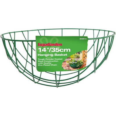 Ambador Hanging Basket Green (35Cm) from B&Q