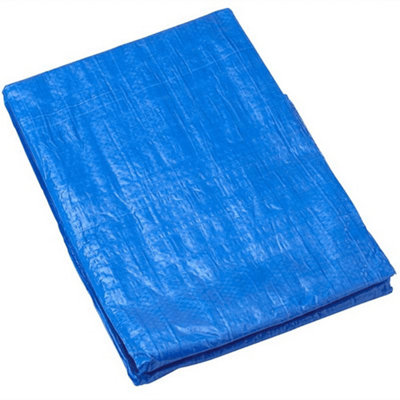 Tristar Tarpaulin Blue (5.4M X 3.6M) from B&Q