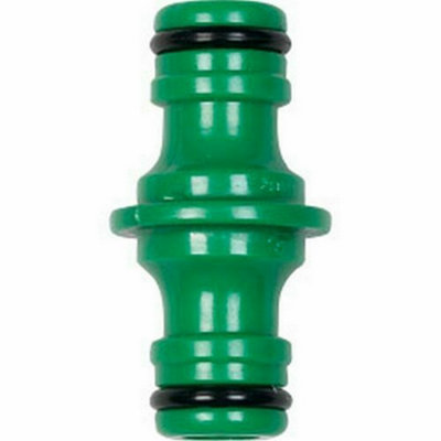 Supagarden Male Hose Connector Green (One Size) from B&Q