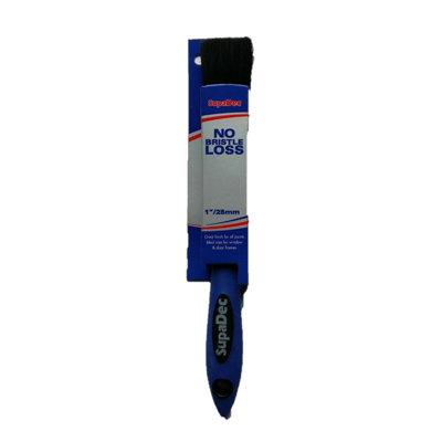 Supadec Flat Paint Brush Navy (100mm) from B&Q