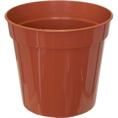 Stewart Plant Pot Terracotta Orange (8In) from B&Q
