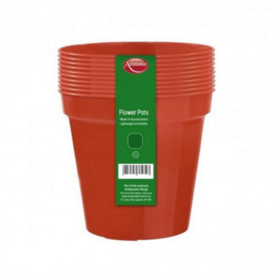 Ambassador Plant Pot (Pack Of 10) - Terracotta Orange - Image 3