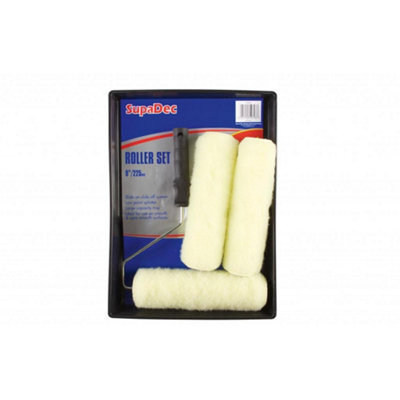 Supadec Unisex Yellow Paint Roller Set In - Image 4