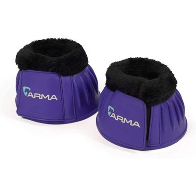 Arma Horse Overreach Boots (Pack Of 2) Purple (Full) from B&Q