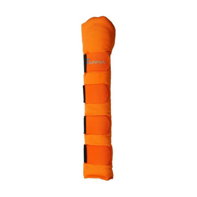 Arma Padded Horse Tail Guard Orange (One Size) from B&Q