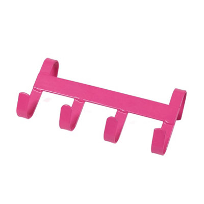 Ezi-Kit Overdoor Hanger Pink (One Size) from B&Q