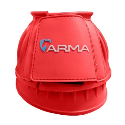 Arma Touch Close Horse Overreach Boots Red (Cob) from B&Q