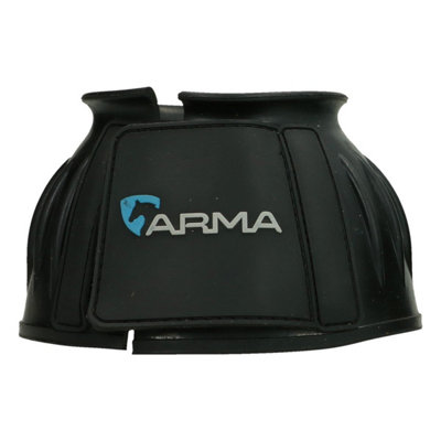 Arma Touch Close Horse Overreach Boots Black (Cob) from B&Q
