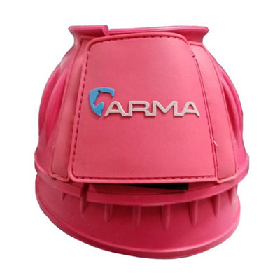 Arma Touch Close Horse Overreach Boots Pink (Cob) from B&Q