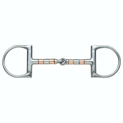 Shires Mouth Dee Jointed Horse Bit Silver (5.5In) from B&Q