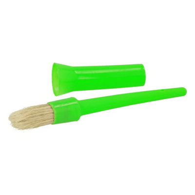 Ezi-Groom Plastic Horse Hoof Oil Brush Lime Green (One Size) from B&Q