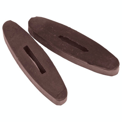Shires Rubber Horse Rein Stops (Pack Of 2) Brown (One Size) from B&Q