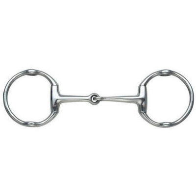 Shires Jointed Horse Cheltenham Gag Bit Silver (6In) from B&Q
