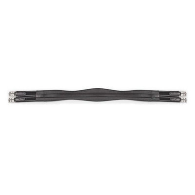 Blenheim Atherstone Elasticated Leather Horse Girth Black (56In) from B&Q