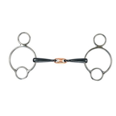 Shires Sweet Iron Lozenge Horse Universal Bit Black (6In) from B&Q