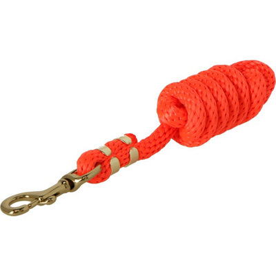 Shires Topaz Horse Lead Rope Orange (1.8M) from B&Q