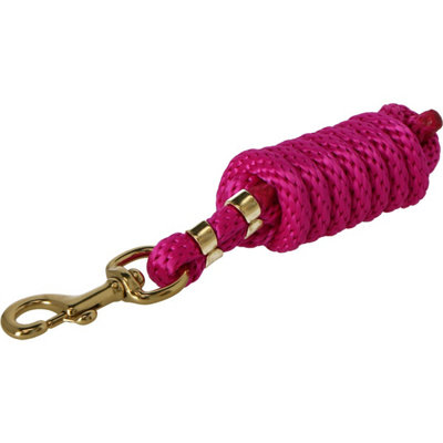 Shires Topaz Horse Lead Rope Raspberry (1.8M) from B&Q