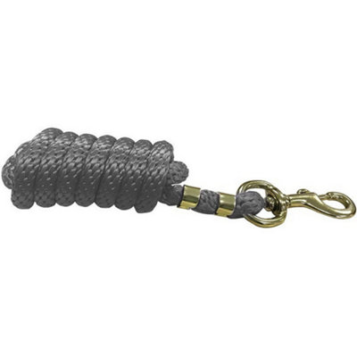 Shires Topaz Horse Lead Rope Grey (1.8M) from B&Q