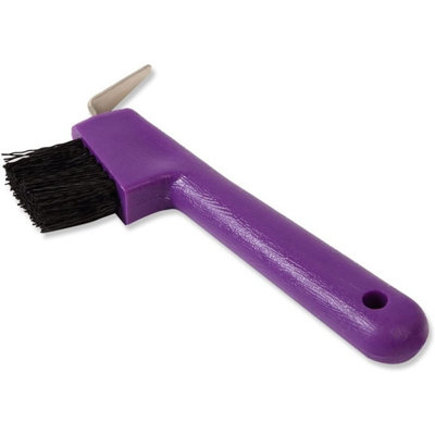 Ezi-Groom Horse Hoof Brush Purple (One Size) from B&Q