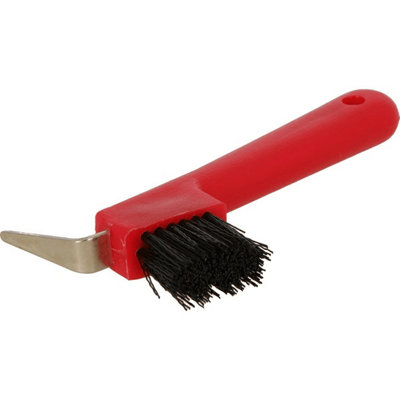 Ezi-Groom Horse Hoof Brush Red (One Size) from B&Q