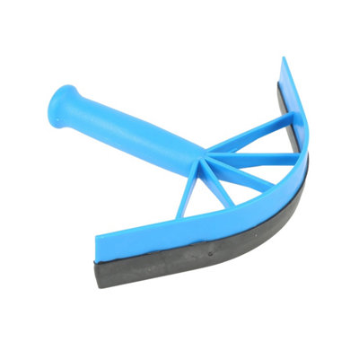Shires Plastic Horse Sweat Scraper Blue (One Size) from B&Q