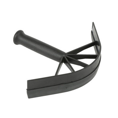Shires Plastic Horse Sweat Scraper Black (One Size) from B&Q