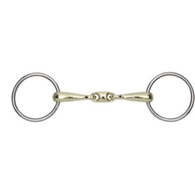 Shires Brass Training Horse Bit Brass (5.5In) from B&Q