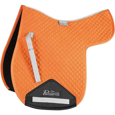 Performance Suede Horse Numnah Burnt Orange (17In18In) from B&Q