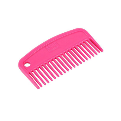 Ezi-Groom Plastic Horse Mane And Tail Comb Pink (105mm) from B&Q