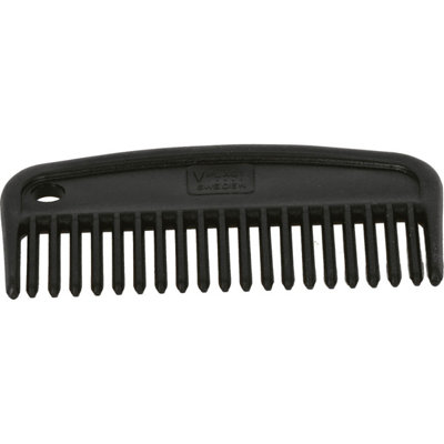 Ezi-Groom Plastic Horse Mane And Tail Comb Black (105mm) from B&Q