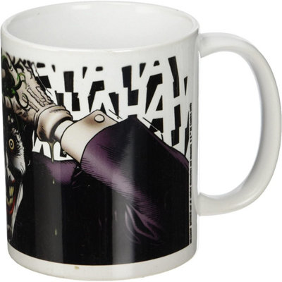 DC comics Batman The Killing Joke 300Ml Mug Black/white (One Size) from B&Q