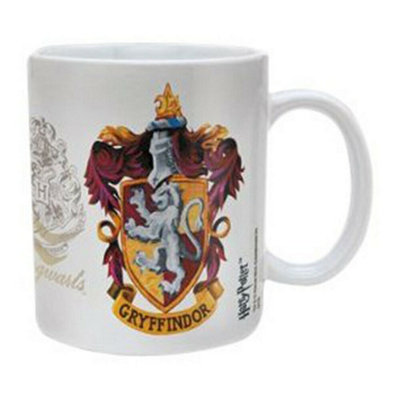 Harry Potter Gryffindor Mug (One Size) White/Burgundy/Gold